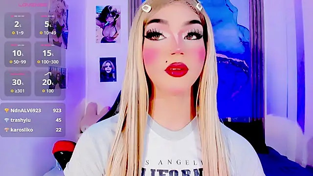 blonde queen- online show from 07.16.26