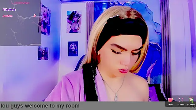 blonde queen- online show from 07.21.26
