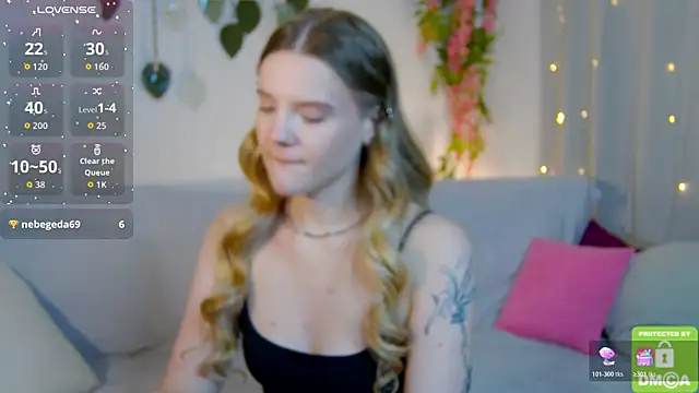 Emma peach online show from 07.18.26
