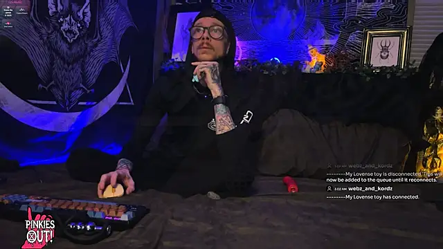 webzandkordz online show from 07.26.26