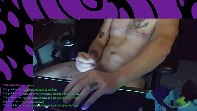 DaddyVoidrenger1 online show from 04.22.26