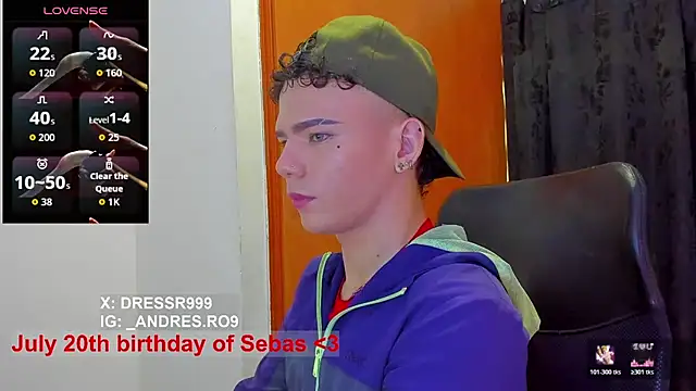 sebascuterouss online show from 07.14.26