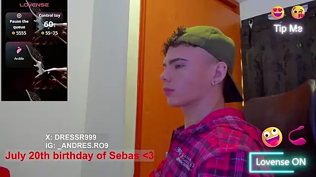 sebascuterouss online show from 07.16.26