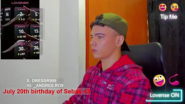 sebascuterouss online show from 07.19.26