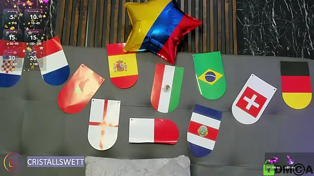 Cristall swett online show from 06.26.26