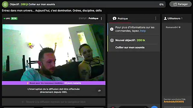 maitresse eva64 online show from 06.25.26