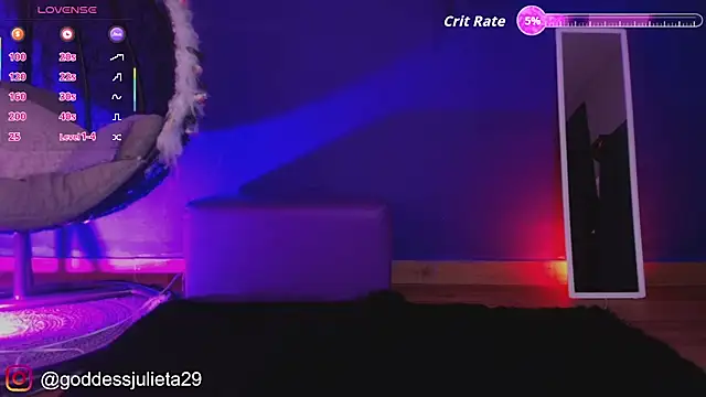 GoddessJulieta  online show from 07.01.26
