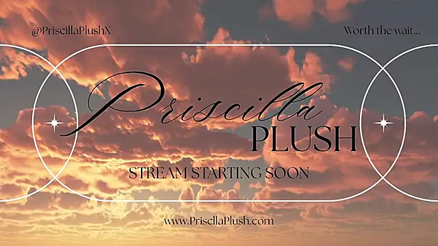 Snapshot of PriscillaPlush chatting on 07.24.26 PriscillaPlush online show from 07.24.26