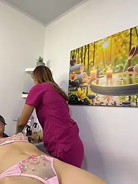 Snapshot of Kinky-Spa chatting on 07.16.26 Kinky-Spa online show from 07.16.26