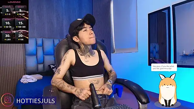 hottiesjuls online show from 07.27.26