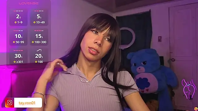 lady Tayron online show from 06.12.26