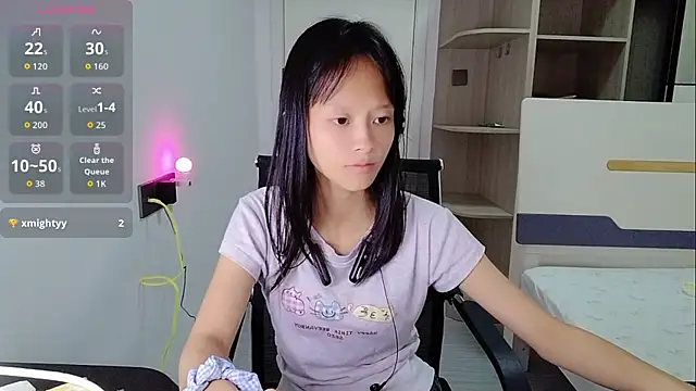 Snapshot of xiaoyu-22 chatting on 06.10.26 xiaoyu-22 online show from 06.10.26