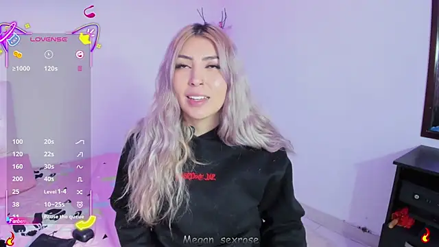 Megann rossex online show from 07.28.26