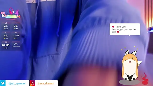 Snapshot of joji__spencer chatting on 07.19.26 joji spencer online show from 07.19.26