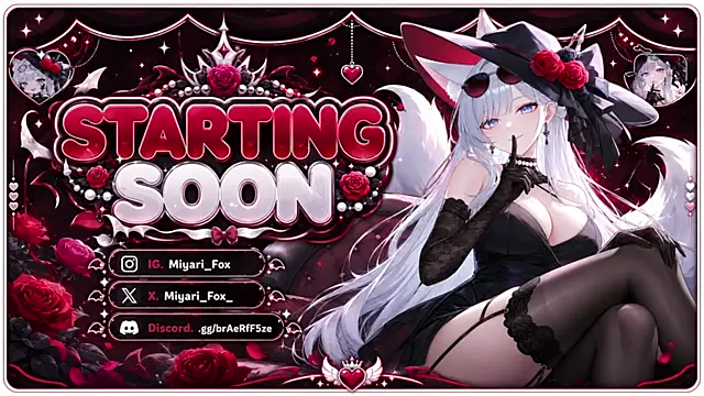 MiyariFox online show from 07.15.26