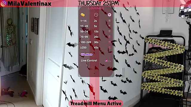 MilaValentina online show from 10.30.25