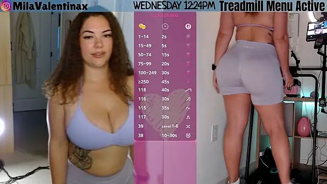 MilaValentina online show from 03.11.26