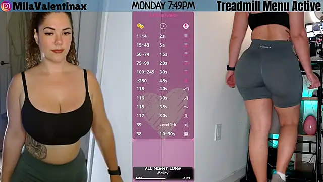 MilaValentina online show from 03.30.26