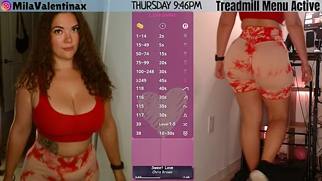 Snapshot of MilaValentina chatting on 05.29.26 MilaValentina online show from 05.29.26