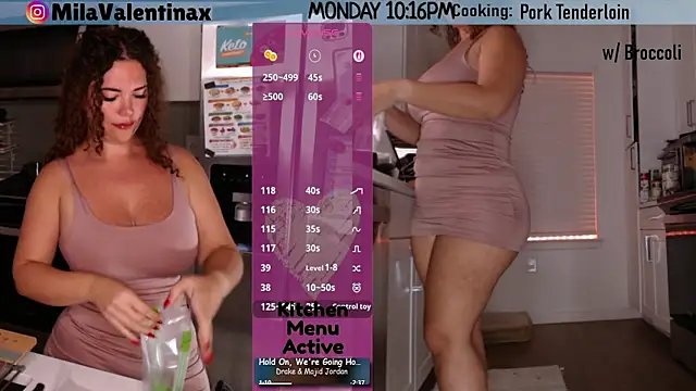 MilaValentina online show from 07.14.26