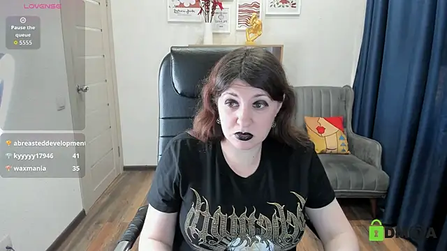 Black Black Rose online show from 07.16.26