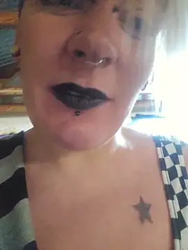 Snapshot of PinkTheHawk chatting on 10.19.25 PinkTheHawk online show from 10.19.25