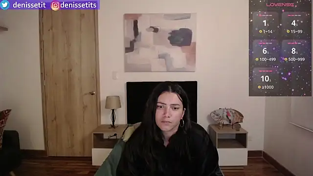Snapshot of DenisseTits chatting on 01.29.25 DenisseTits online show from 01.29.25