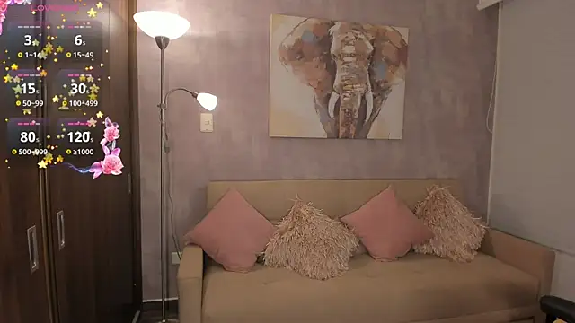 Snapshot of HannaCross chatting on 03.21.25 HannaCross online show from 03.21.25