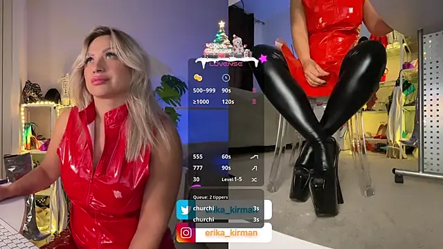 Erika Kirman online show from 12.28.24