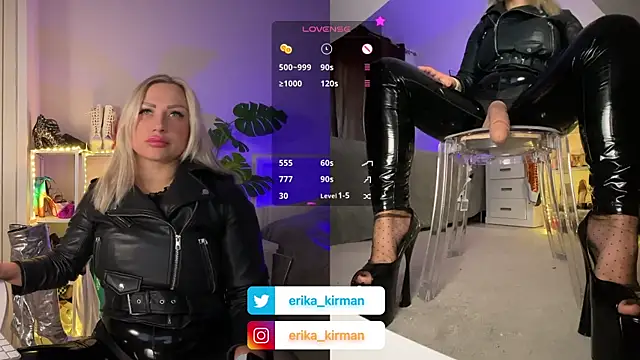 Erika Kirman online show from 01.25.25