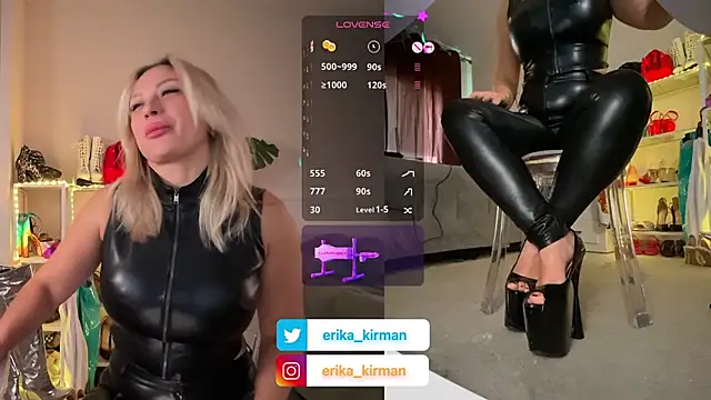 Erika Kirman online show from 01.31.25