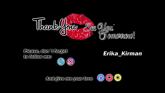 Erika Kirman online show from 02.13.25