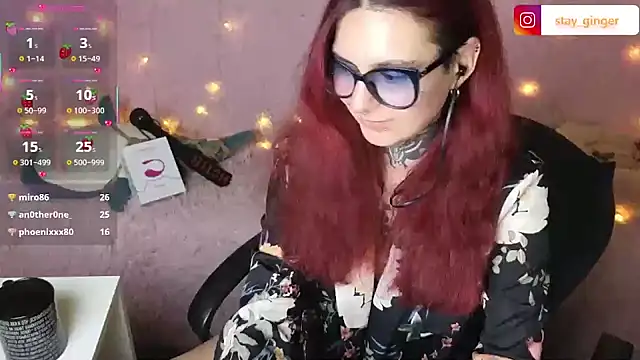 Snapshot of Ginger_Stay chatting on 02.06.25 Ginger Stay online show from 02.06.25