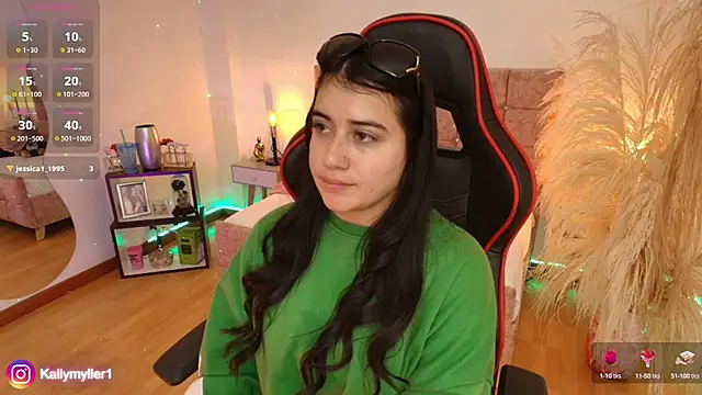 Snapshot of KallyMyller1 chatting on 01.15.25 KallyMyller1 online show from 01.15.25