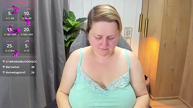 Snapshot of ScarlettSoft chatting on 01.28.25 ScarlettSoft online show from 01.28.25