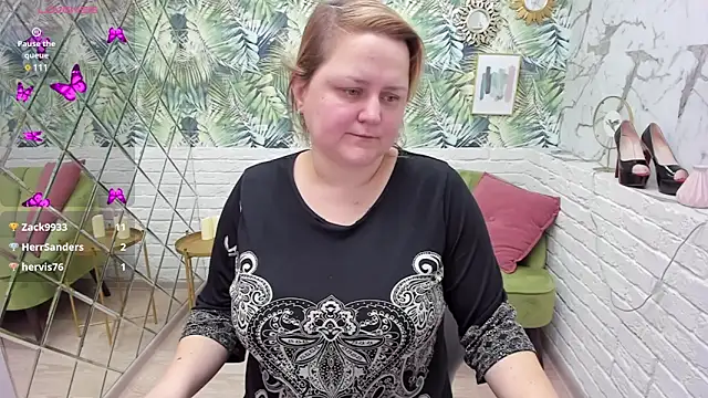 Snapshot of ScarlettSoft chatting on 02.03.25 ScarlettSoft online show from 02.03.25