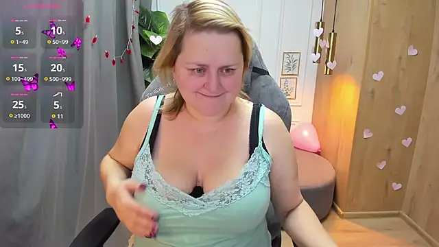 Snapshot of ScarlettSoft chatting on 02.18.25 ScarlettSoft online show from 02.18.25