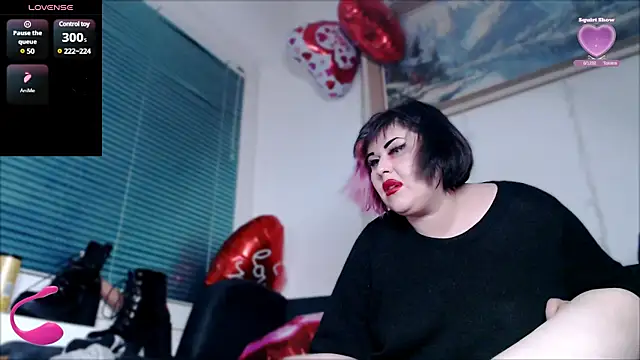 Psychobitch7 online show from 02.13.25