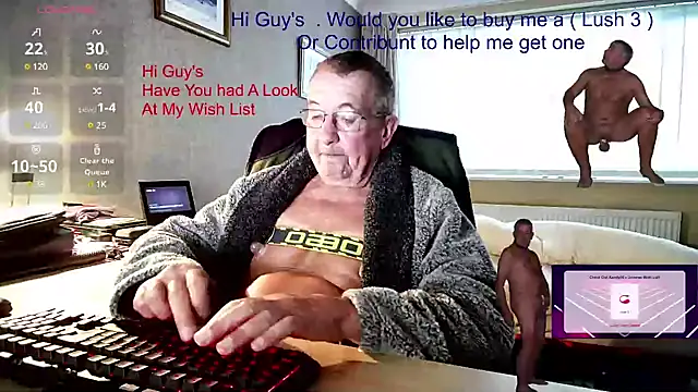 Snapshot of Aandy62 chatting on 12.19.24 Aandy62 online show from 12.19.24