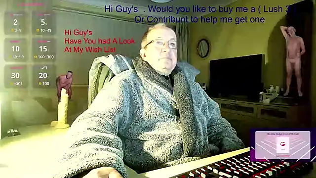 Snapshot of Aandy62 chatting on 01.20.25 Aandy62 online show from 01.20.25