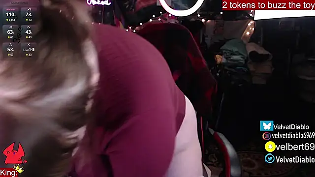 VelvetDiablo online show from 02.26.25