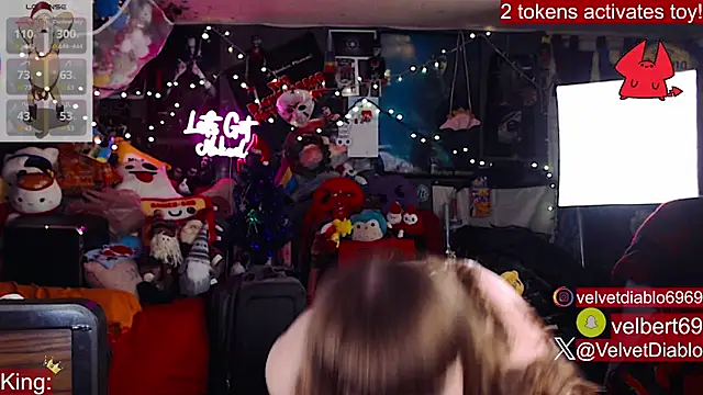 VelvetDiablo online show from 12.23.25