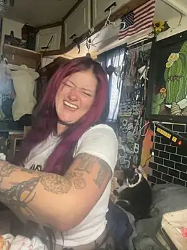 Snapshot of 1-800-FUCKYOU chatting on 12.20.24 1-800-FUCKYOU online show from 12.20.24