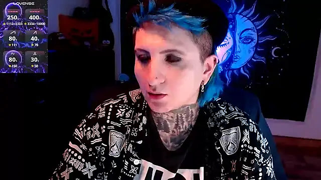 Marieblueeyes online show from 02.23.25