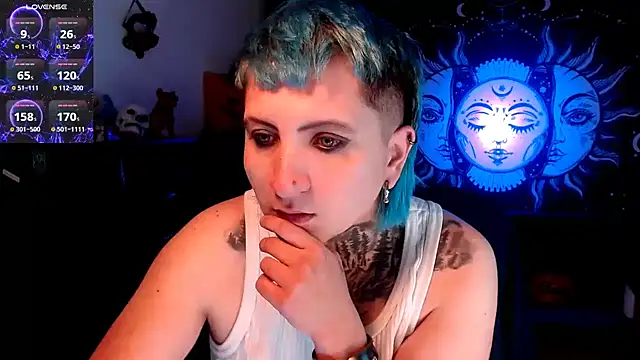 Marieblueeyes online show from 03.04.25