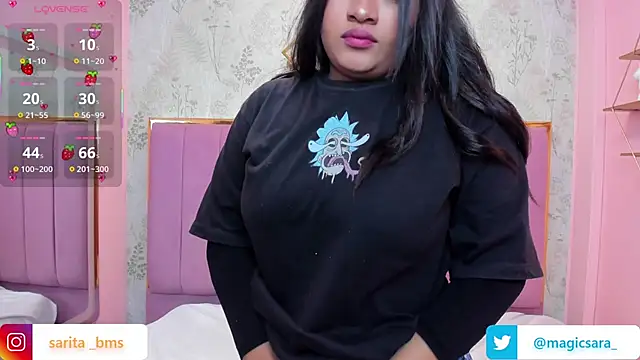 Snapshot of Sariitaa_ chatting on 02.20.25 Sariitaa online show from 02.20.25