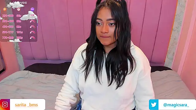 Snapshot of Sariitaa_ chatting on 03.05.25 Sariitaa online show from 03.05.25