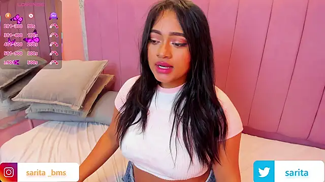 Snapshot of Sariitaa_ chatting on 03.18.25 Sariitaa online show from 03.18.25