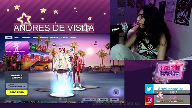 Abysparadise online show from 02.14.26