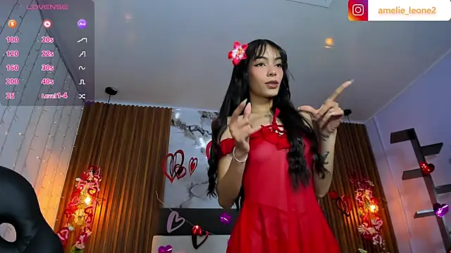 Snapshot of AMELIELEONE chatting on 02.14.26 AMELIELEONE online show from 02.14.26